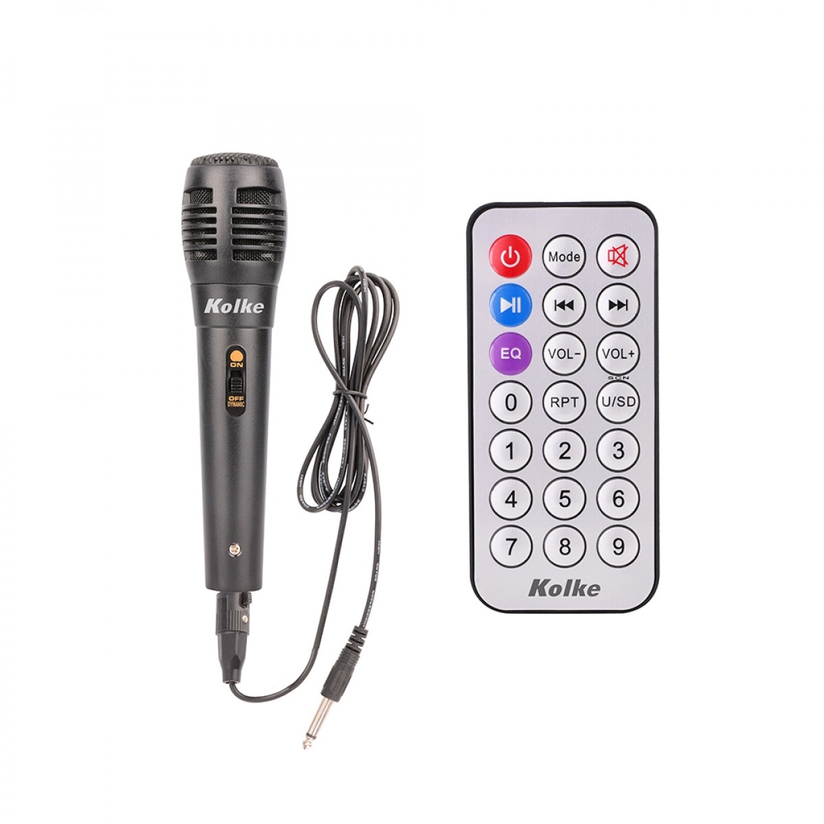 Parlante Inalámbrico Cromos 8'' + 6.5'' KPB-510 con Luces Audiorítmicas - Imagen 4
