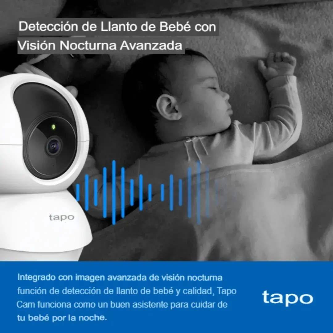 Cámara Wi-Fi TP-Link 210 de Seguridad con Giro e Inclinación - Imagen 5