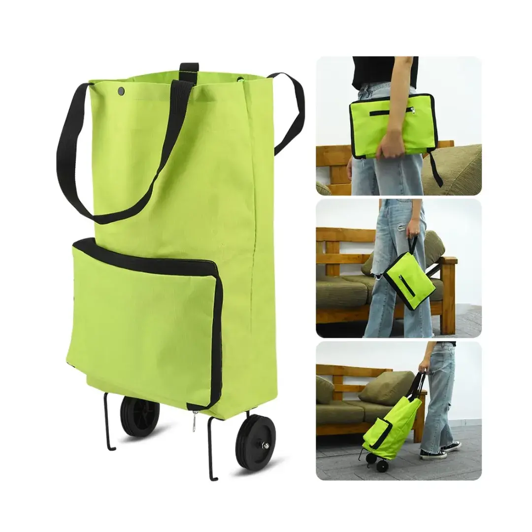 Carrito de Compras Plegable Portátil - Compacto y Práctico