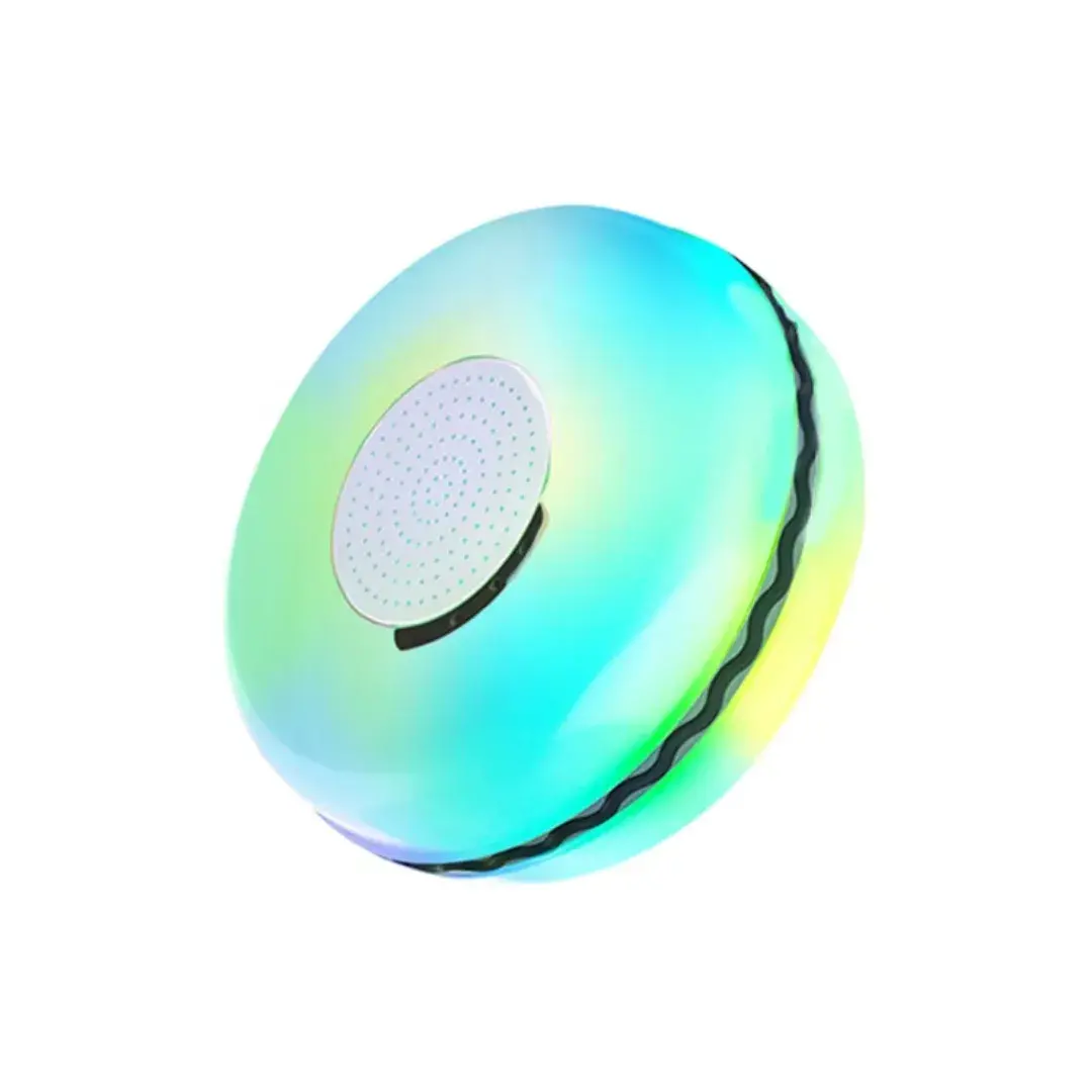 🔊 Parlante Flotante RGB Resistente al Agua – Sonido 360° y Luces LED
