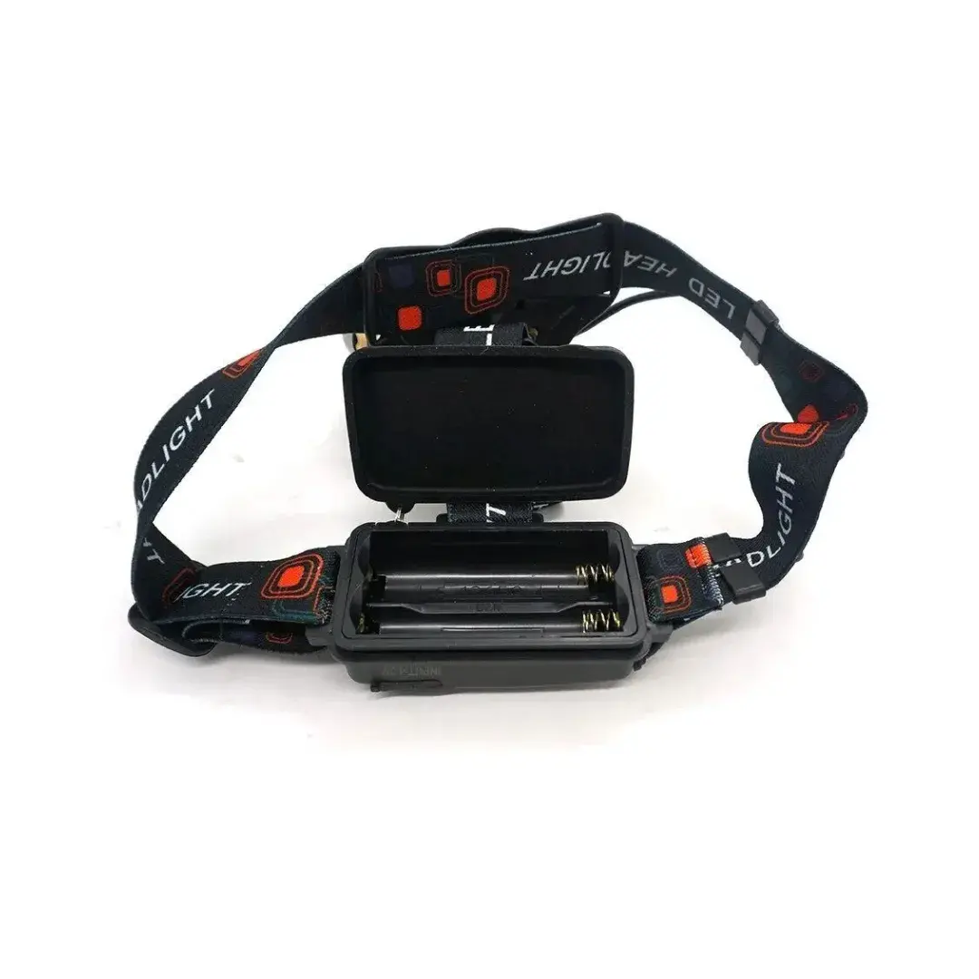 Linterna LED de Cabeza Recargable 10W T6 - Aluminio con Batería Incluida - Imagen 3