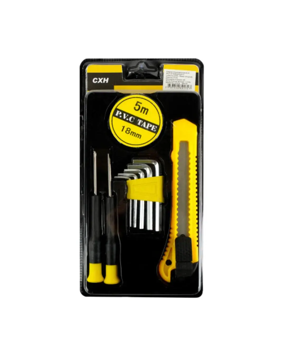 Set de Herramientas Manuales 9 Piezas – Ideal para el Hogar y Reparaciones Básicas