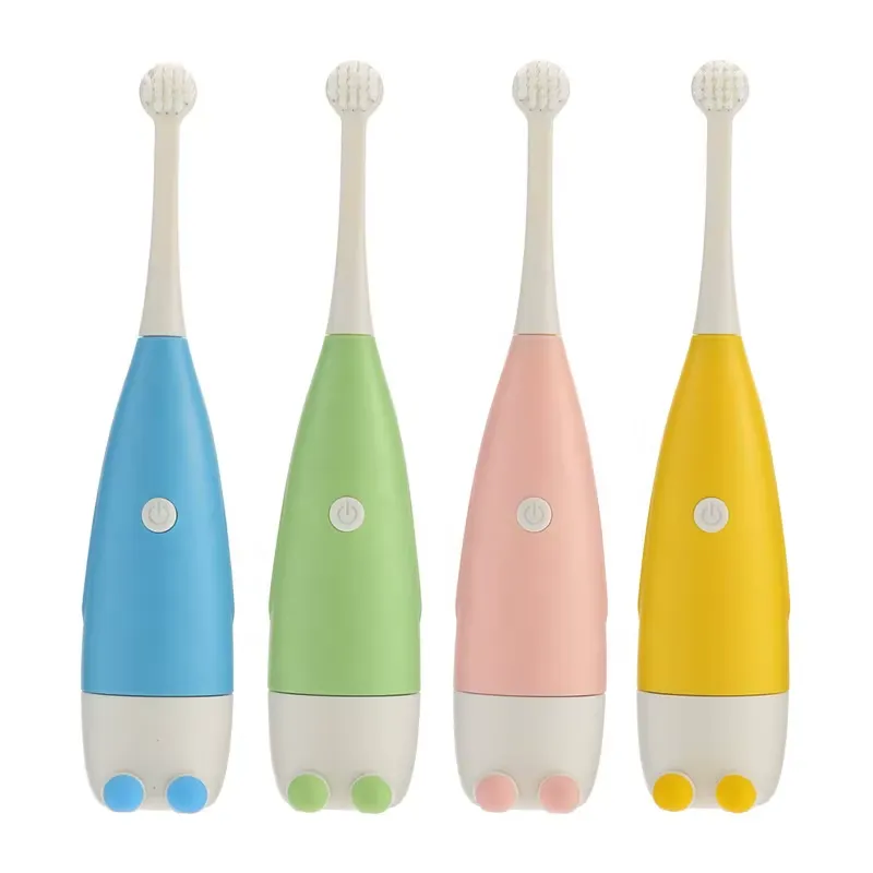 Cepillo de Dientes Eléctrico para Niños con Luz LED y Cerdas Suaves – Recargable